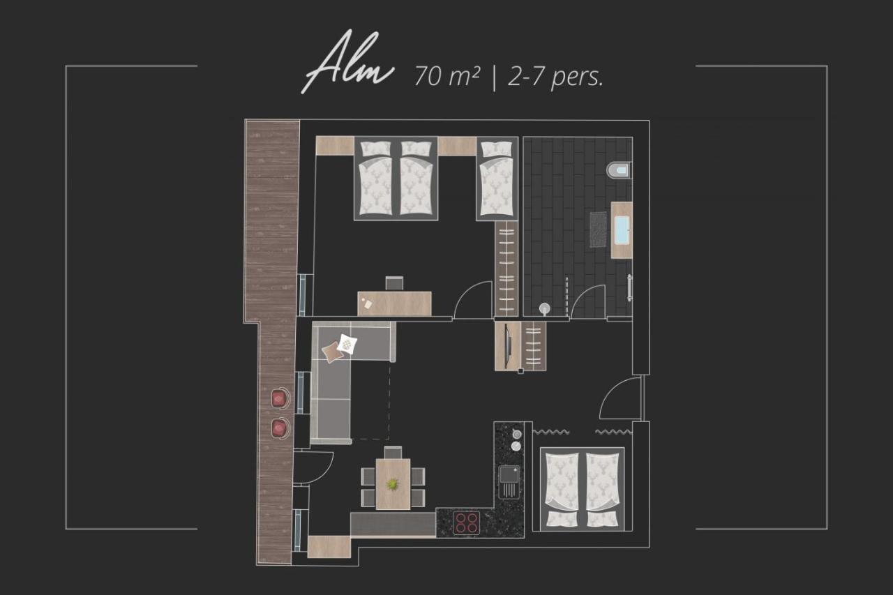 Apartamento Tischlerhof Alpine Living San Giacomo  Exterior foto